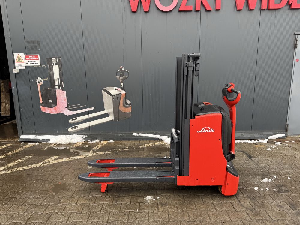 Paleciak elektryczny Linde D 08 z 2019 r 210 cm 800 kg wózek Linde