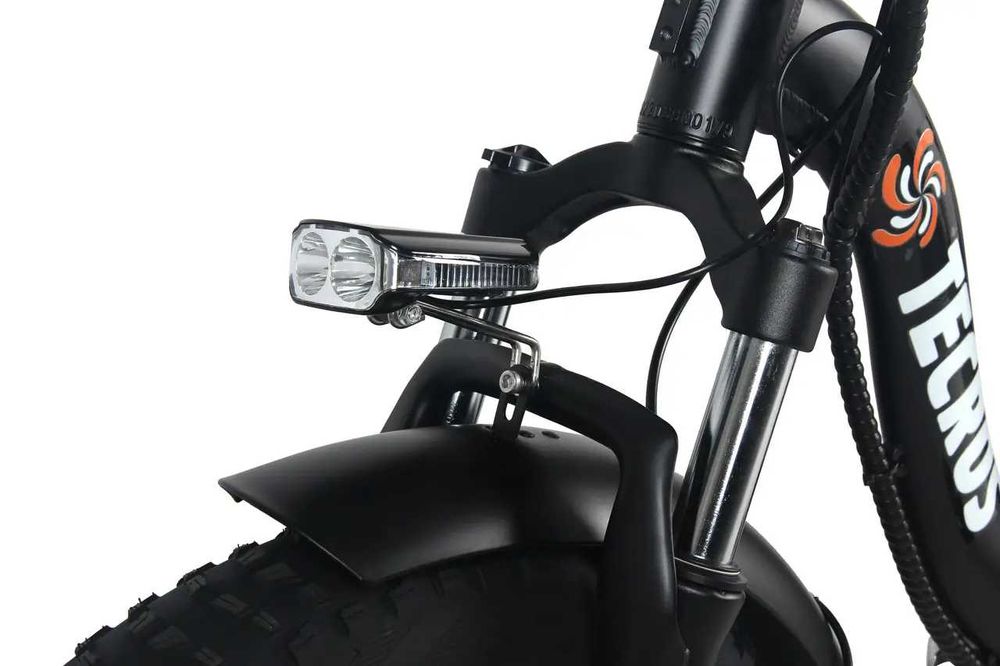 Електровелосипед Текрос F2/20ah/1250w/45км/год, Складной Fatbike