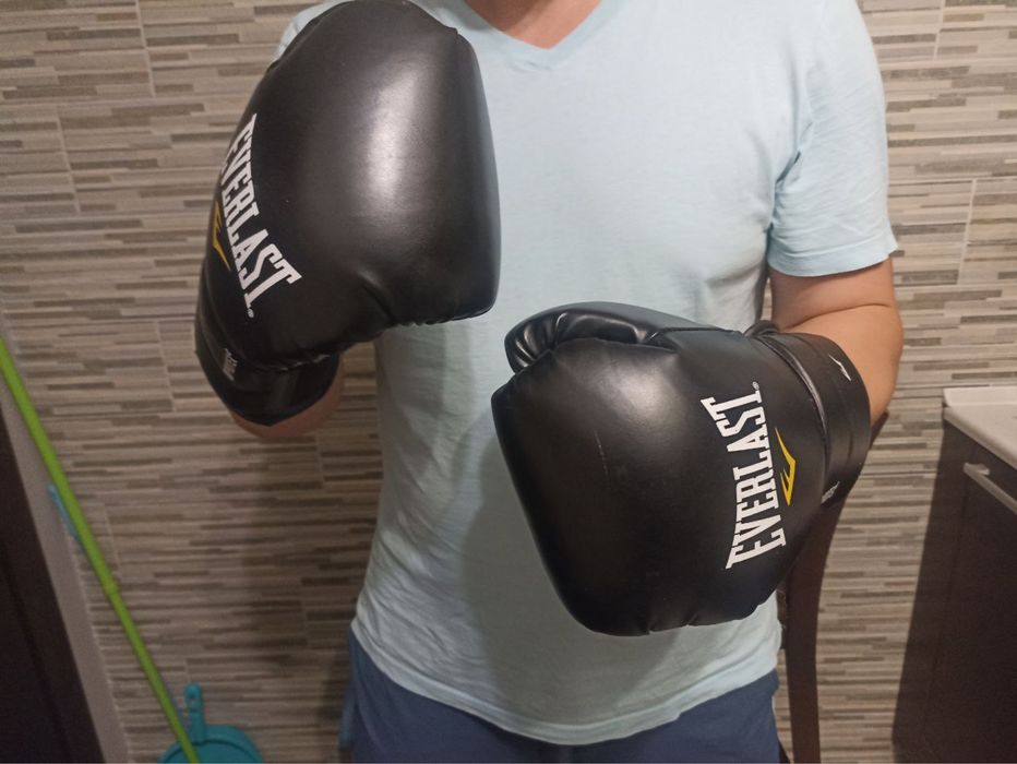 Боксерські рукавиці Everlast protex2, перчатки для бокса