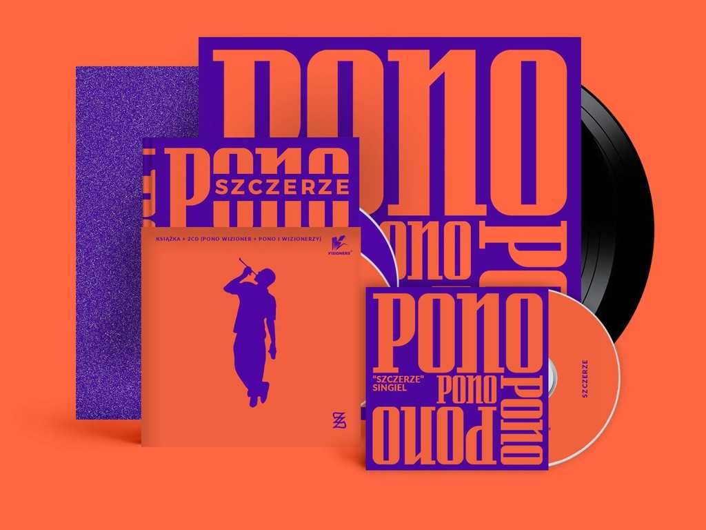 PONO WIZJA Wizjoner Szczerze Forin limited 2 LP + 3 CD 339/500 ZIP