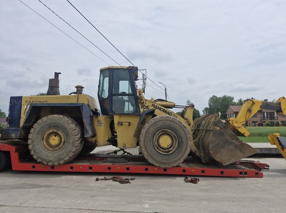 Hanomag 70e 70 części most silnik skrzynia Łyżka koła ramię