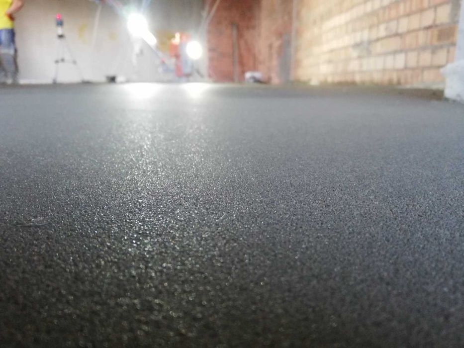 Напівсуха Стяжка, Полусухая стяжка пола підлоги механізованим способом