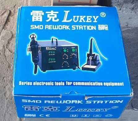 Термоповітряна паяльна станція Lukey 852D+