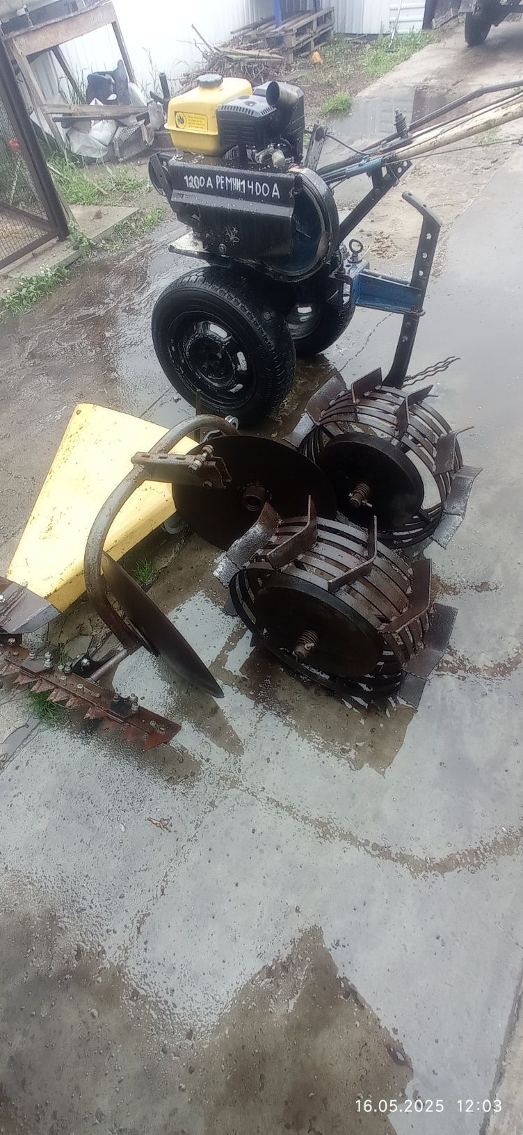 Мотоблок мб1 в робочому стані