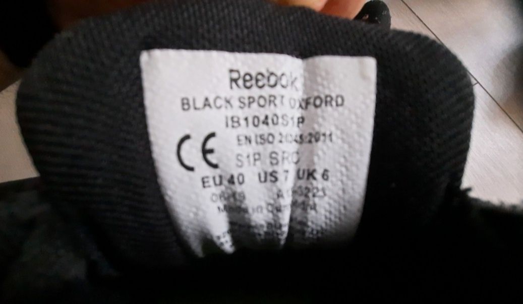 Buty reebok roz 40 buty robocze