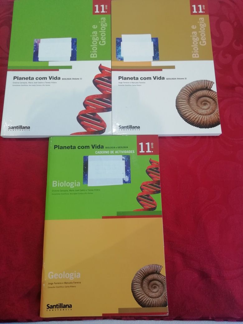 Livros 11 ano - Biologia e Geologia