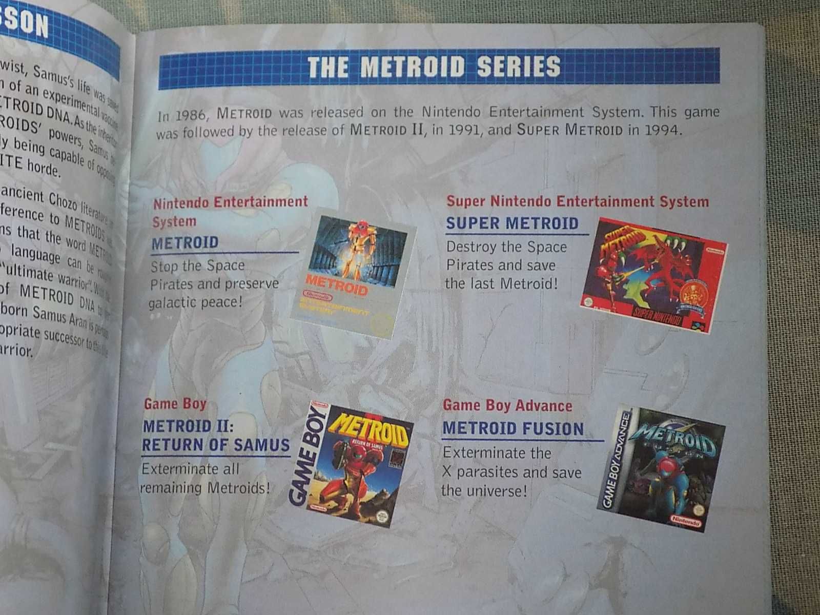 Oryginalny Metroid Fusion na Nintendo GameBoyAdvance/Micro/Nintendo DS