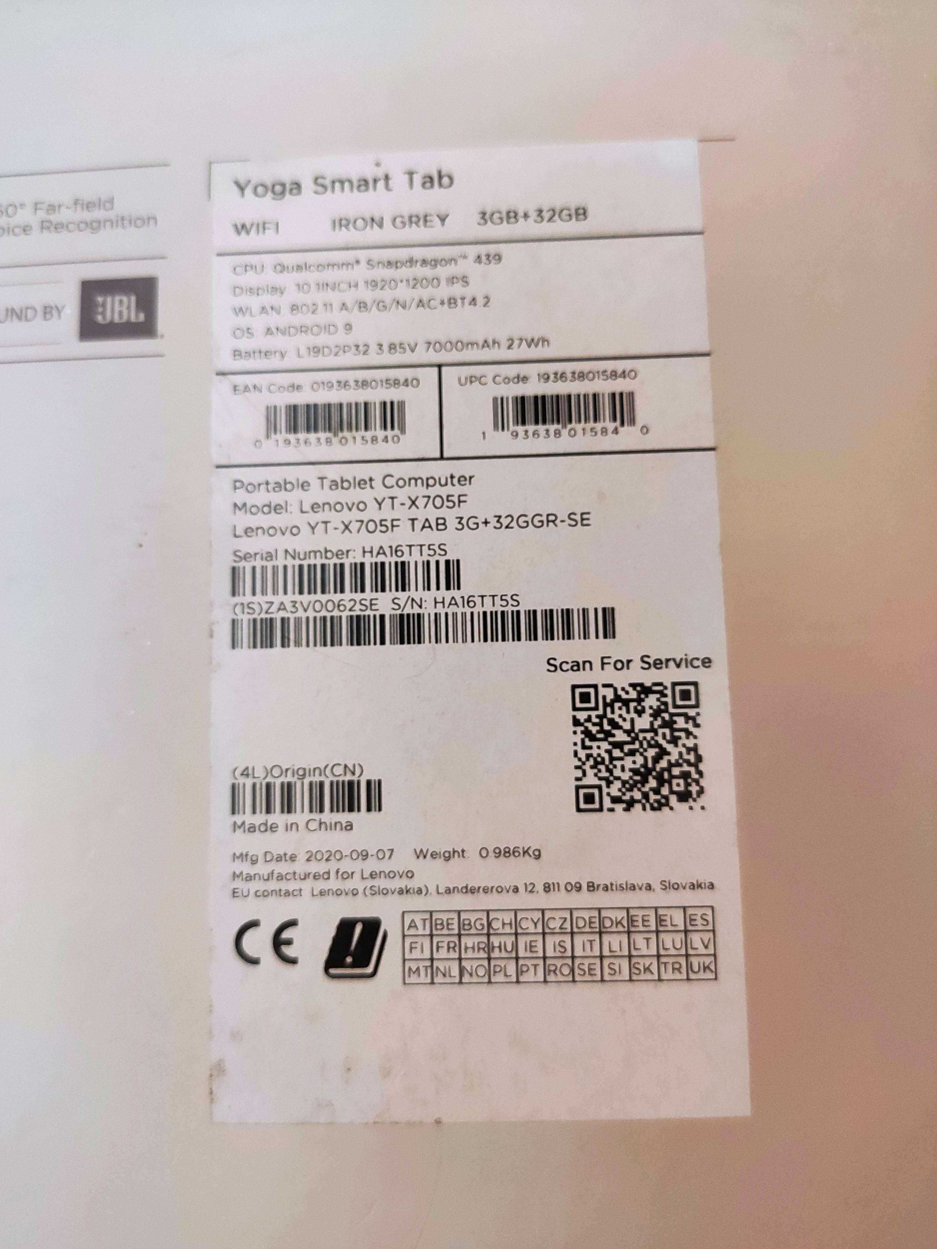 Lenovo Yoga Smart Tab