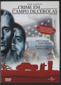 Dvd Crime Em Campo de Cebolas - thriller - James Woods - extras