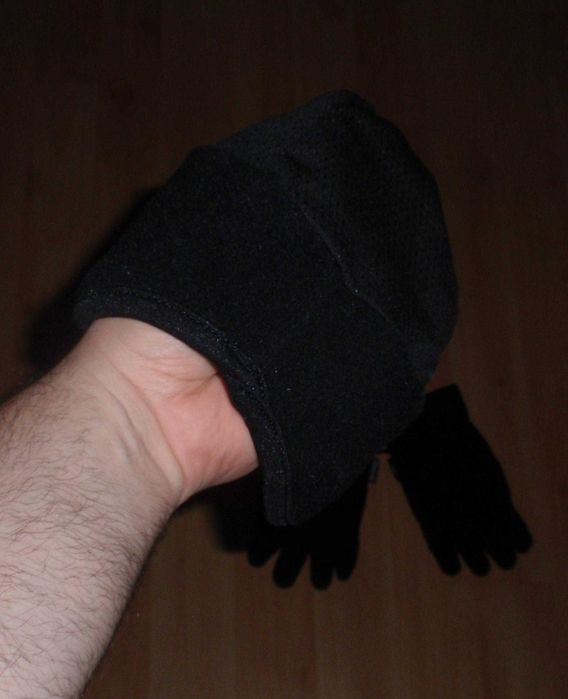 Флисовый комплект Fleece Thinsulate перчатки+шапка L-XL Nike Tech TNF