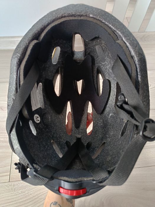 Kask rowerowy dla dziewczynki M 53-56 cm