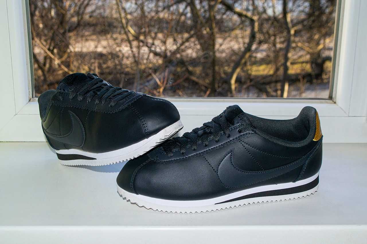 ‼️Кросівки Nike Classic Cortez Leather 807471-021 Black 36 р ORIGINAL