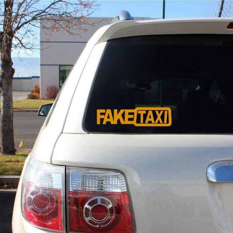 Наклейка FakeTaxi