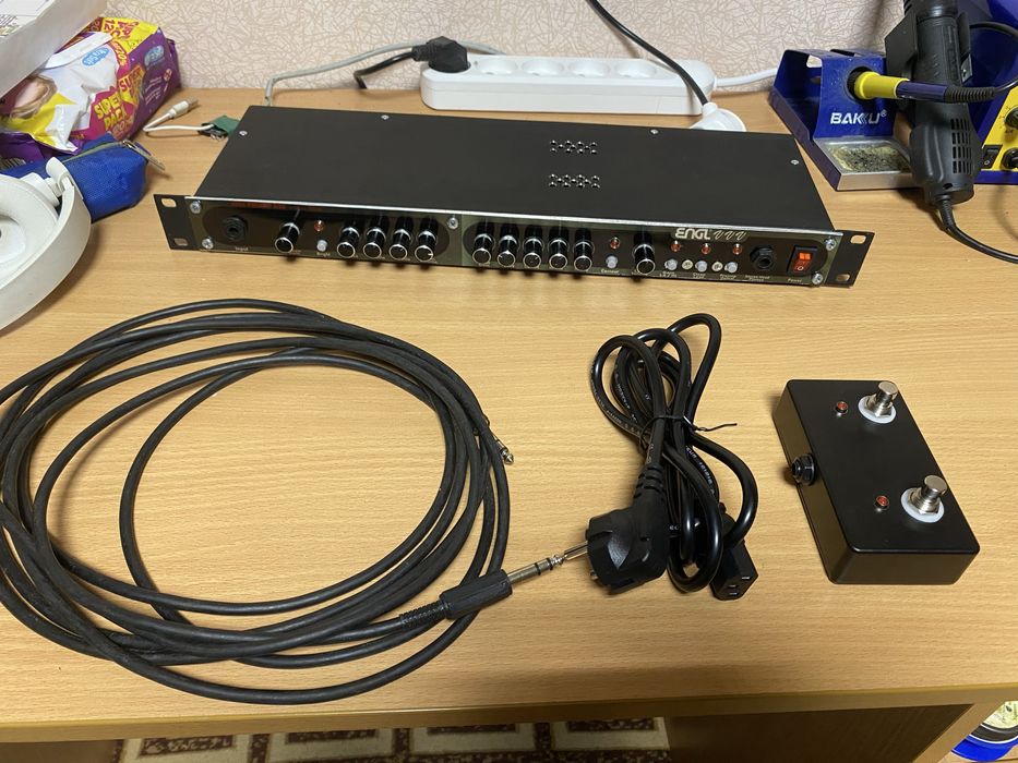 Ламповий гітарний предпідсилювач для гітари Engl E530 преамп