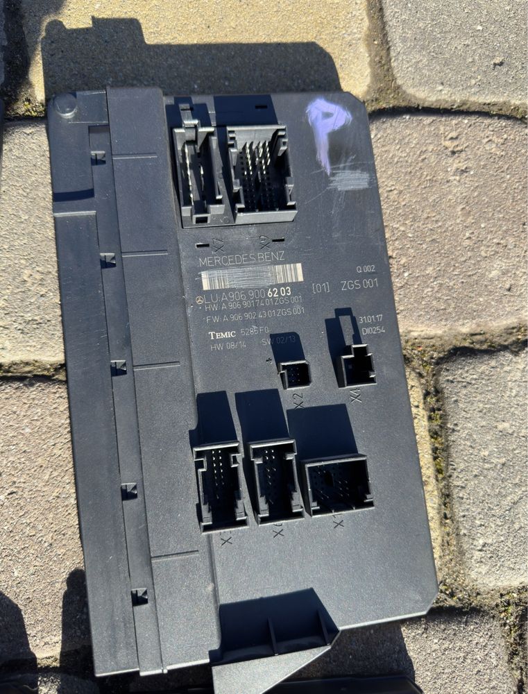 Блок SAM сам комфорта світла мерседес Sprinter W906 спрінтер