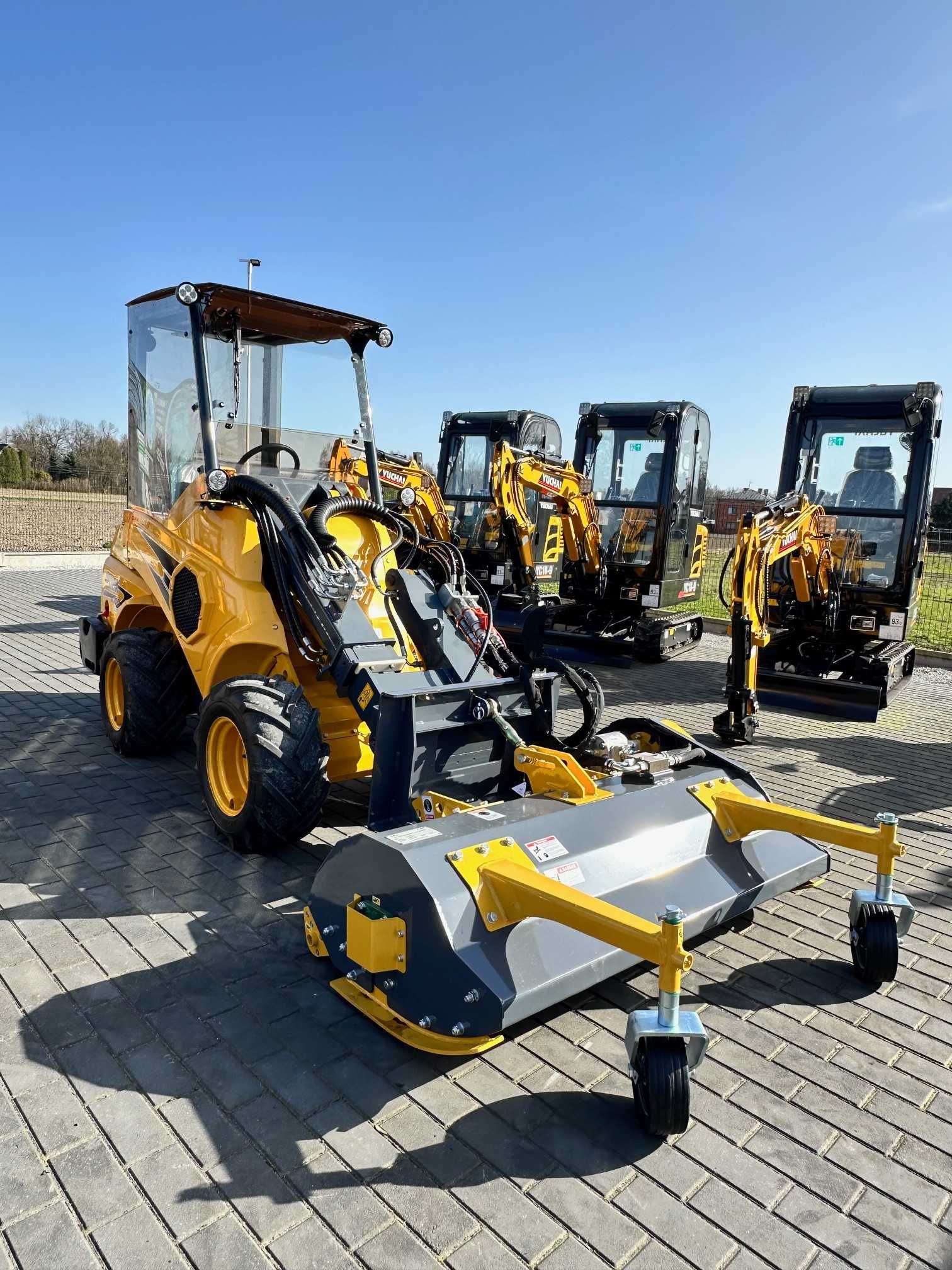 Mulcher Kosiarka bijakowa NEX FL130 hydrauliczna do Avant Multione