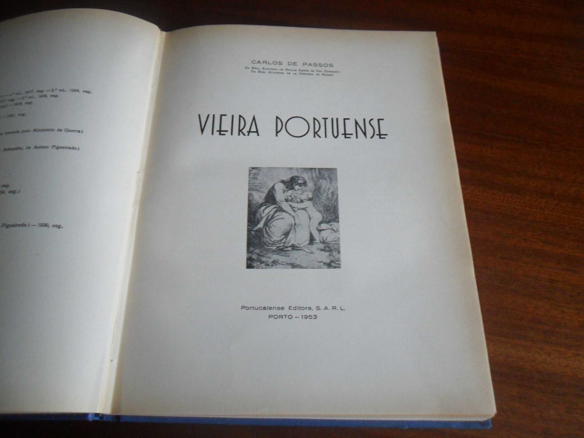 "Vieira Portuense" de Carlos de Passos - 1ª Edição de 1953