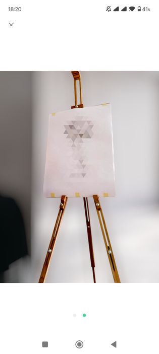 Мольберт, тринога (128см)