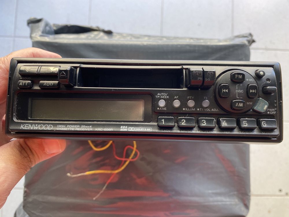 Autoradio caixa 10 CD 4 colunas Anos 90