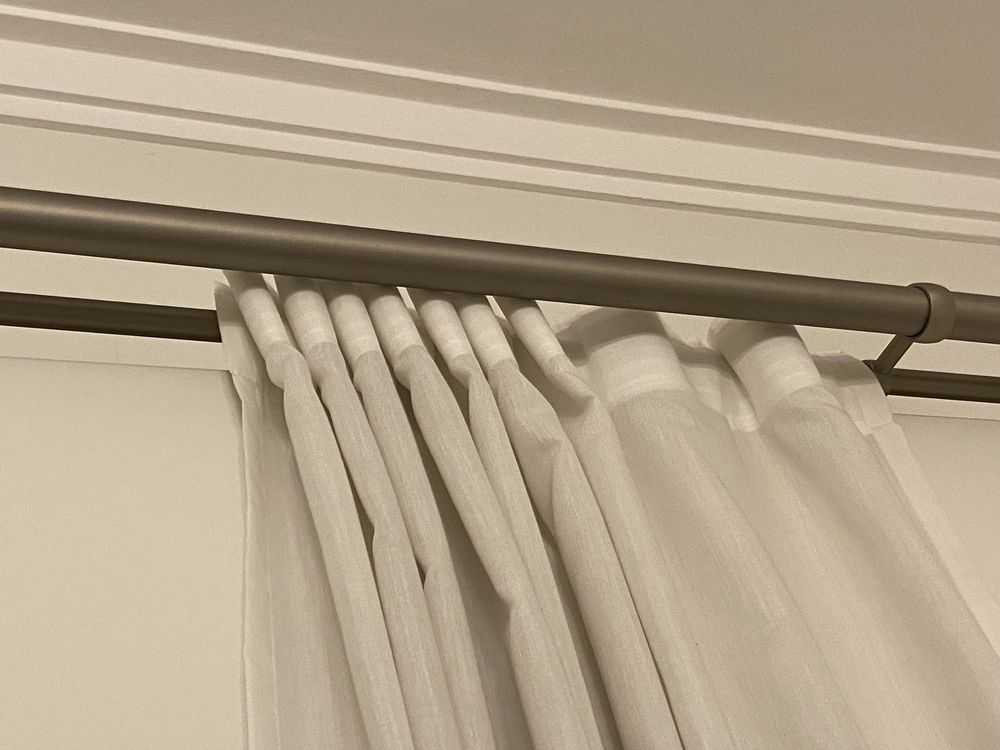 Varao duplo para cortinados