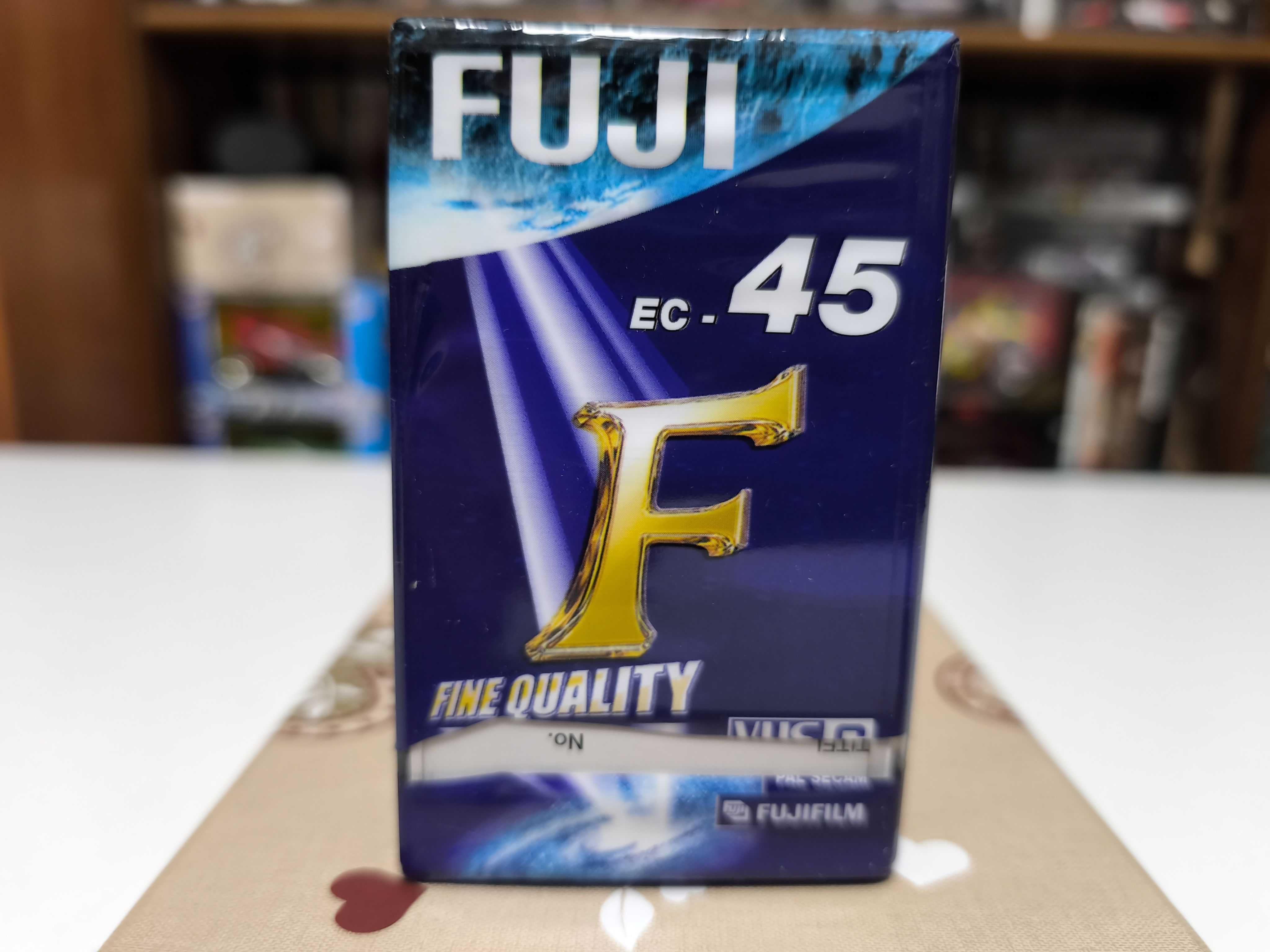 5x Cassetes Fuji VHS-C EC-45 Fine Quality