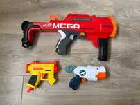 Продам набір іграшкової зброї Nerf та X shot.