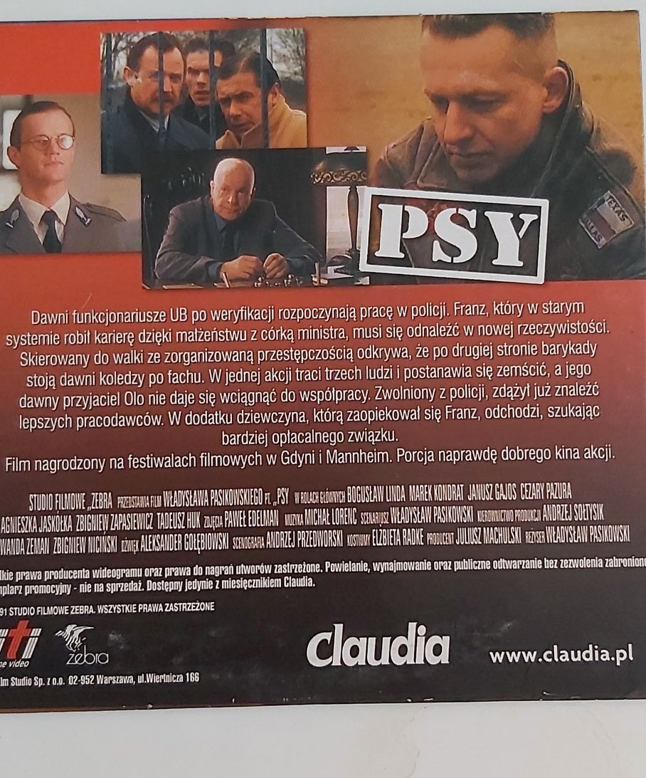 Film DVD Psy Linda pazura