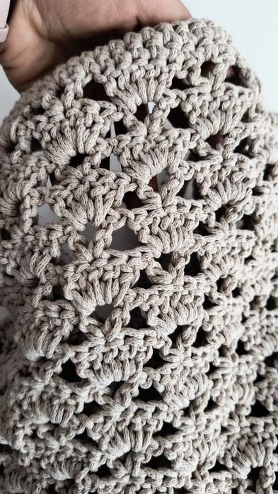 Ręcznie robiony torebko-worek