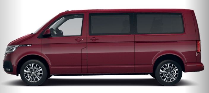 Wynajem Busa VW Caravelle 4Motion napęd 4x4 2.0 AUTOMAT 2023r 8 osob