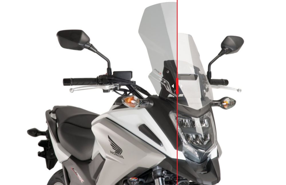Вітрове скло Puig Touring для Honda NC750X (16-20) мод. 8910W