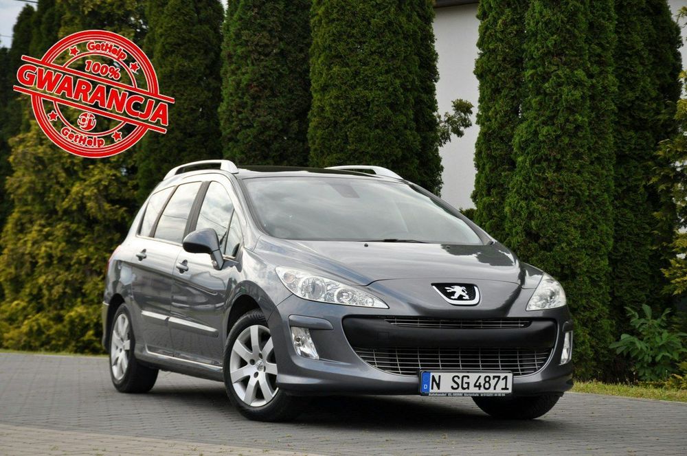 Peugeot 308 1.6HDI(112KM)*Lift*Klimatronik*Panorama*Parktronik*Alu16"ASO Peugeot