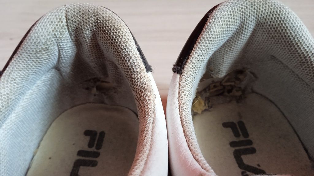 Buty adidasy trampki FILA białe 38