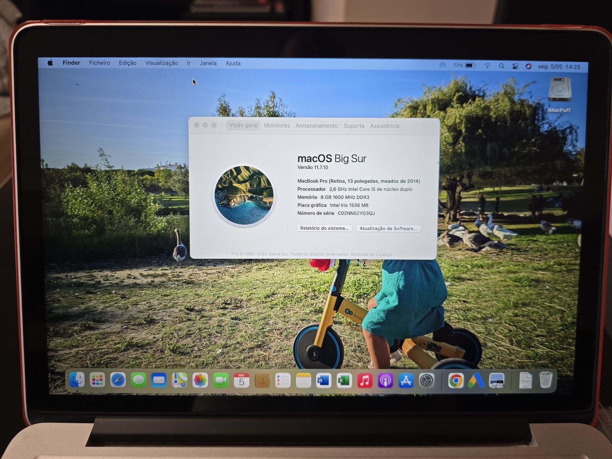 Macbook Pro 13 retina mid 14 (na caixa, com ofertas)
