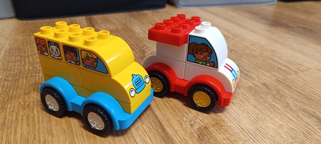 Lego Duplo Autobus i wyścigówka
