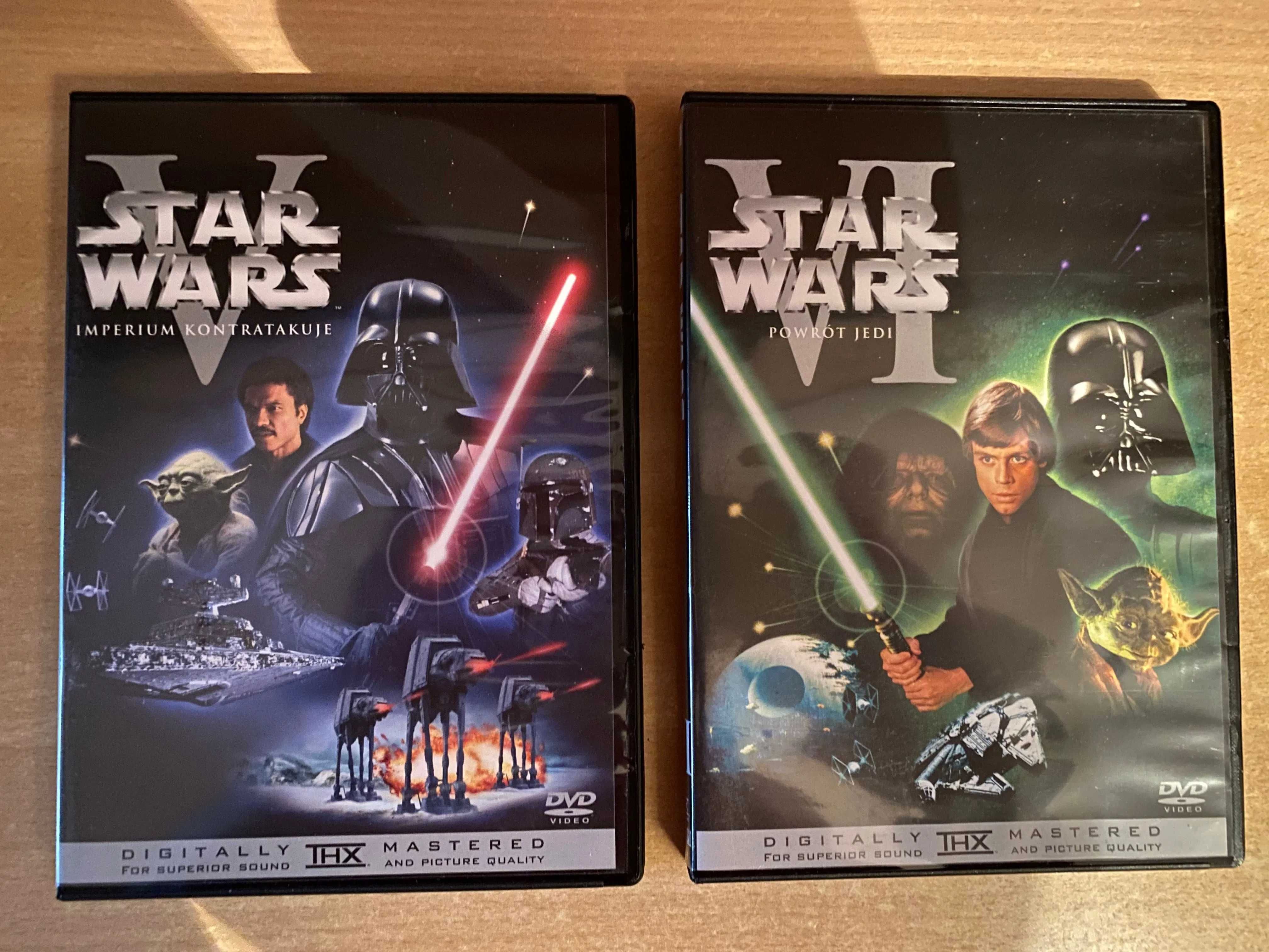 Star Wars I, II, III, IV, V, VI oraz Gwiezdne Wojny Przebudzenie Mocy