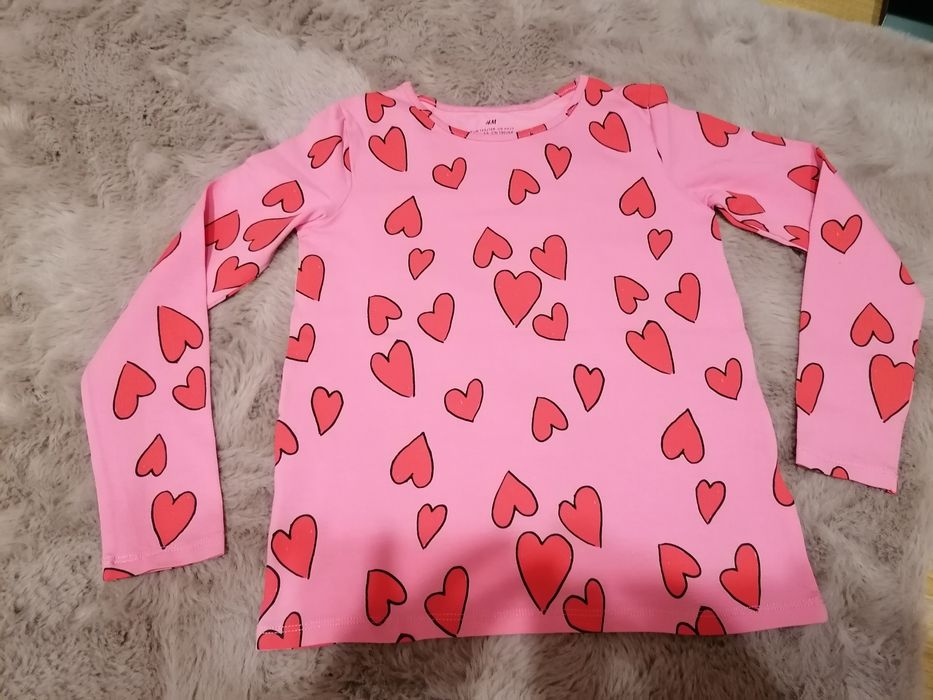 Nowa elastyczna bluzeczka hm 122/128