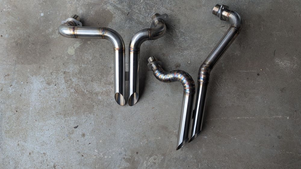 Wydechy Honda Shadow VT 600 Yamaha Virago XV750/920 bobber cafe racer