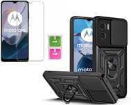 Etui Pancerne do Motorola E22 / E22i + Szkło Hartowane