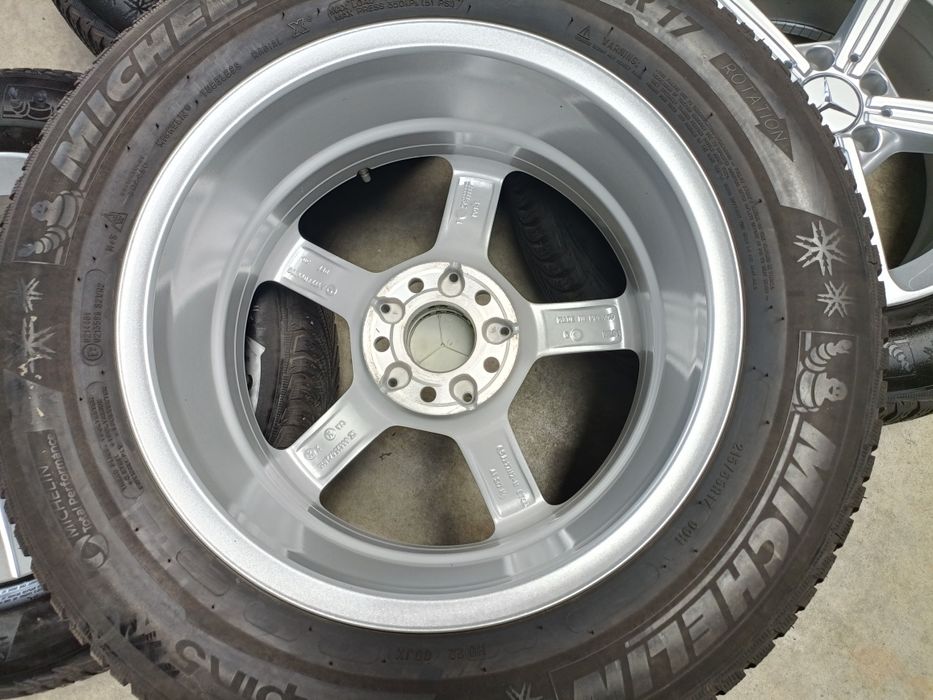 Alufelgi Koła Zimowe Mercedes 17 cali 5x112 A-Klasa B-Klasa, VW, Audi