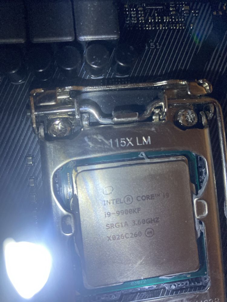Intel core i9 9900K F + 16gb RAM DDR4+ płyta główna Asus Z370G Gaming