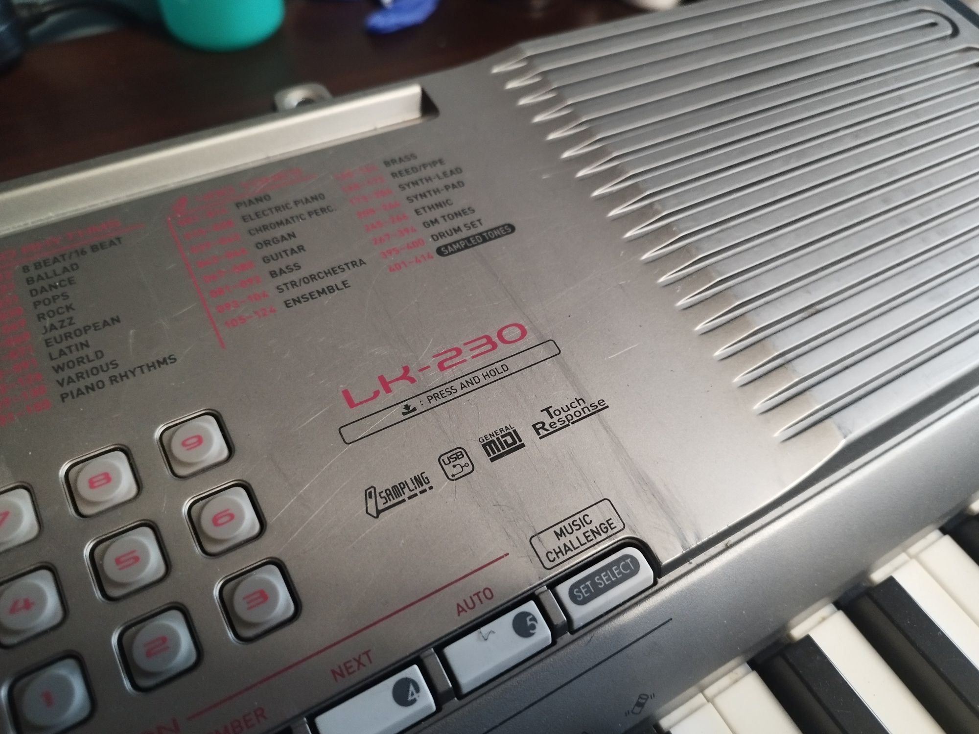 Keyboard Casio lk 230