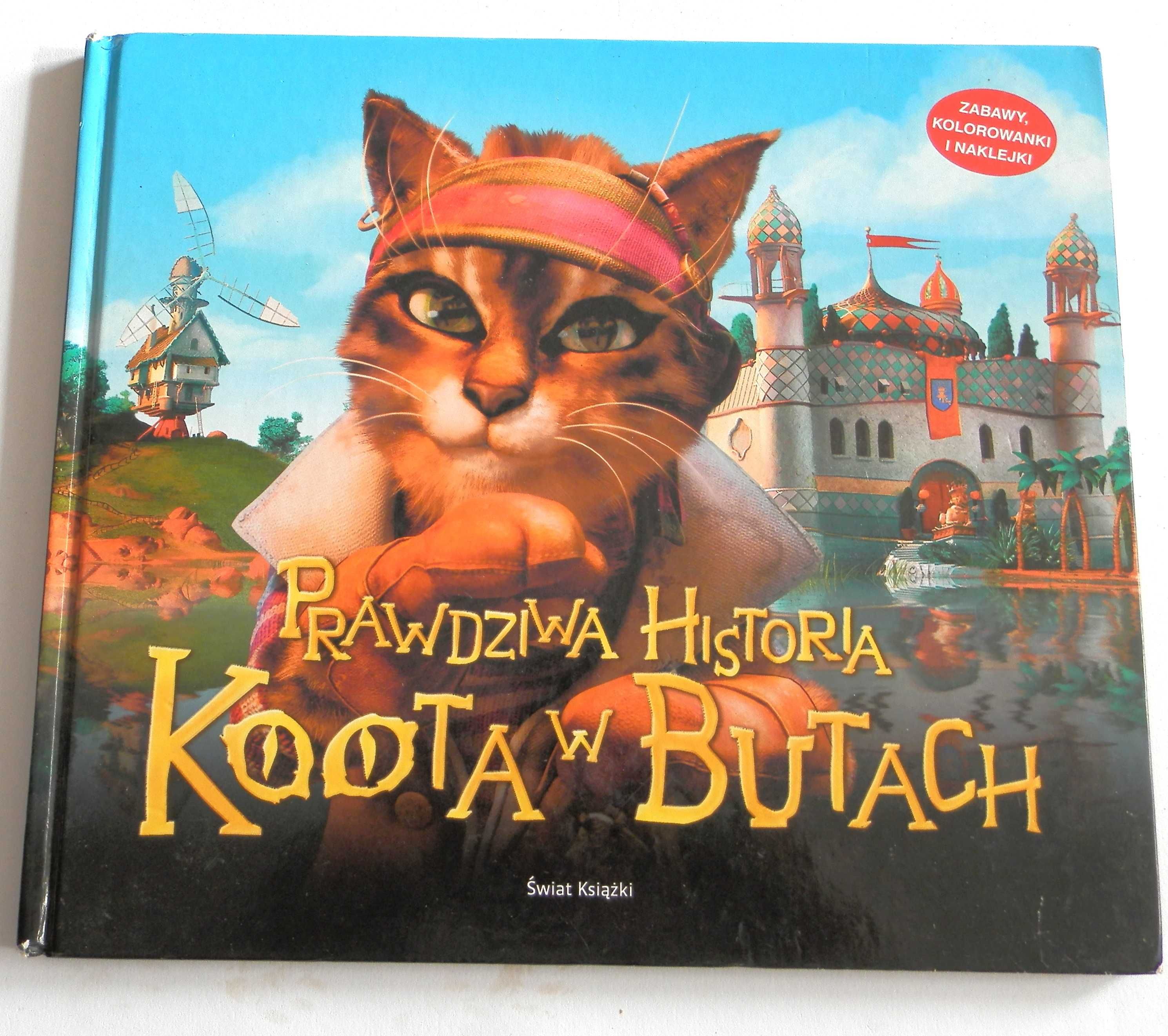 Prawdziwa Historia kota w butach książka dla dziecka 6+ŚWIAT KSIĄŻKI