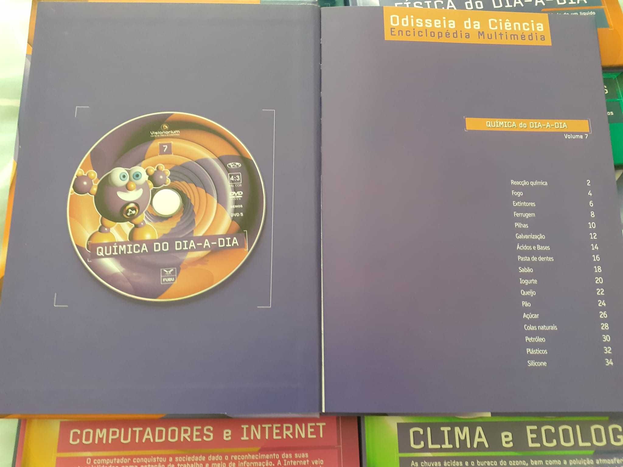 Livros Coleção Odisseia da Ciência.