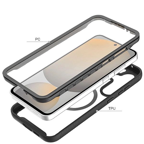 Tech-Protect Defense360 Magsafe Galaxy S24 Fe Black