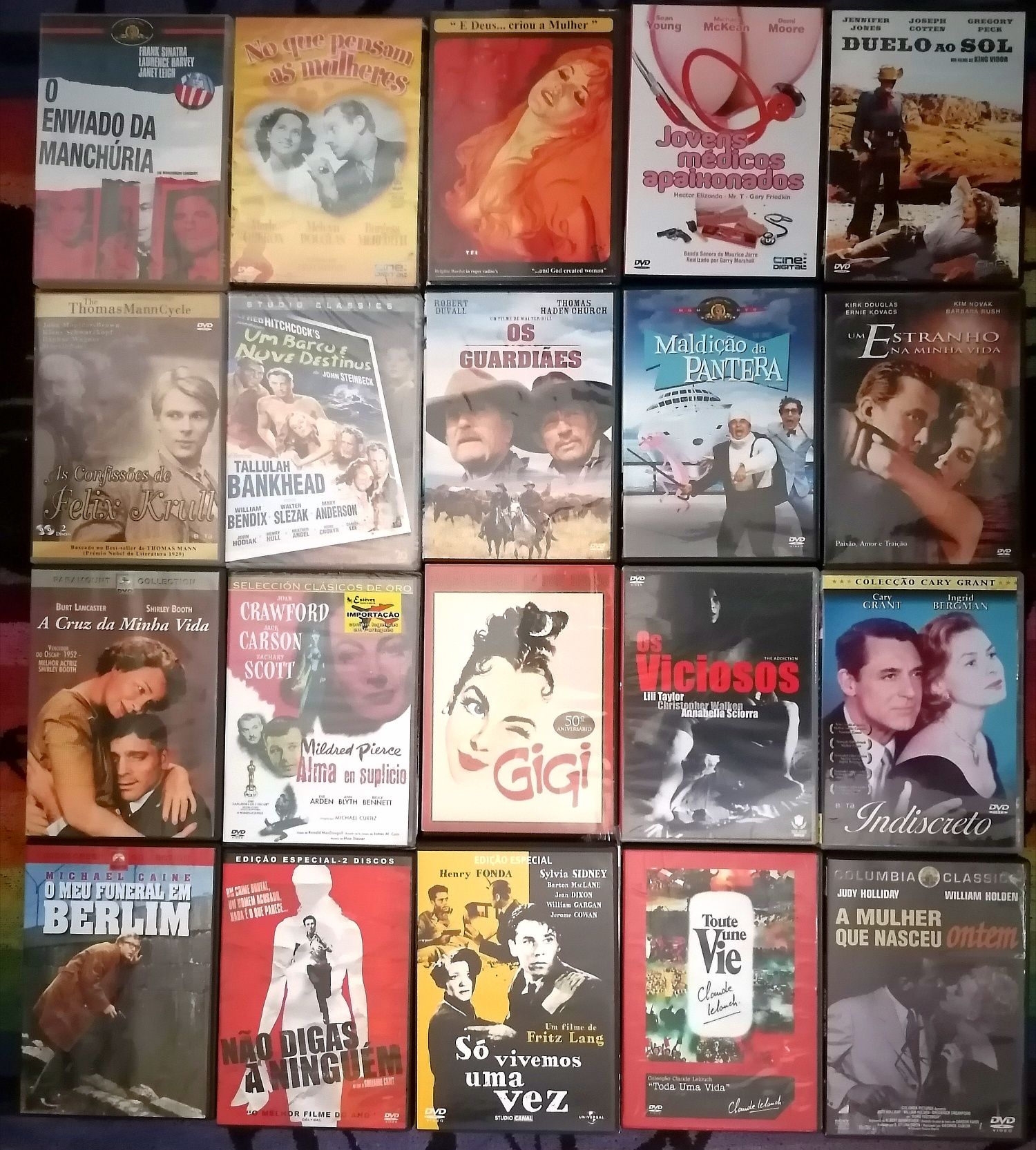 LOTE 185 DVD's Originais (LOTE 52) filmes / séries