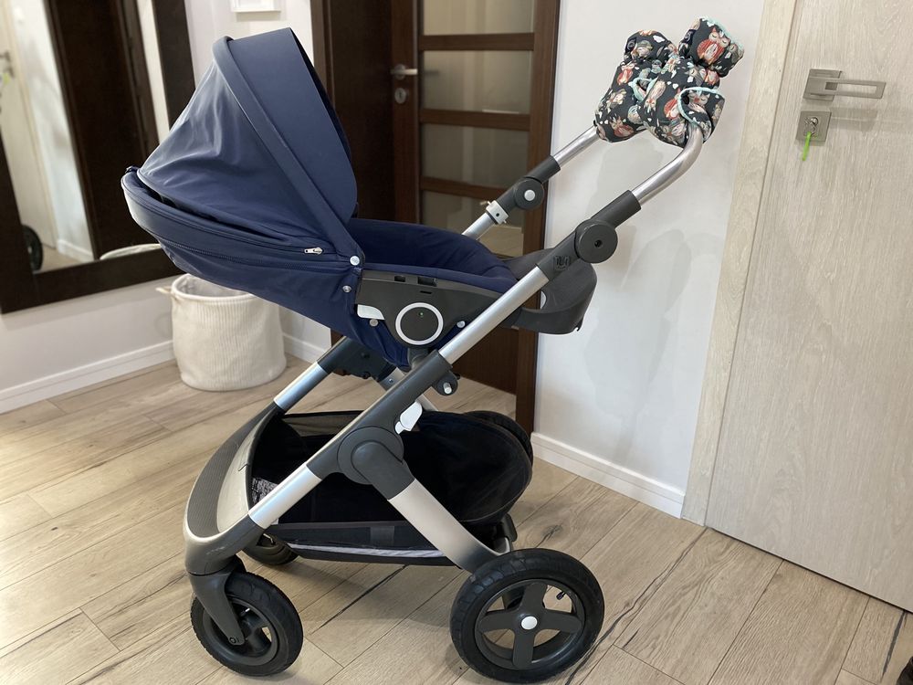 Wózek Stokke Trailz 2w1 gondola + spacerówka