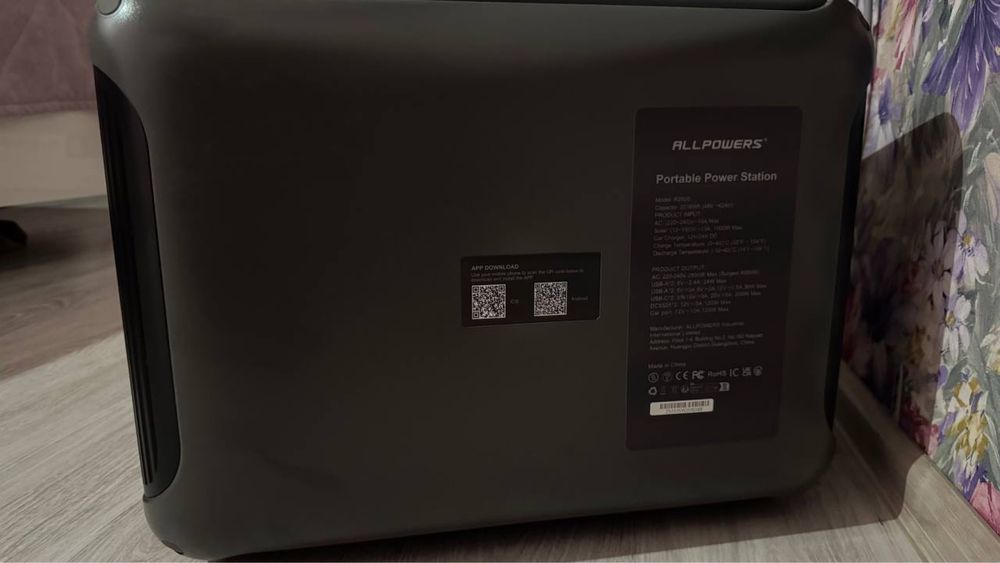 Зарядна станція Allpowers 2500W LiFePO4