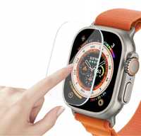 SAMOPRZYLEPNE Szkło Hartowane Apple Watch Ultra/Ultra2/Ramka montażowa