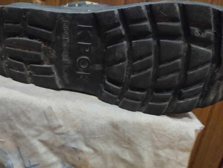 Сапоги резиновые с утеплением