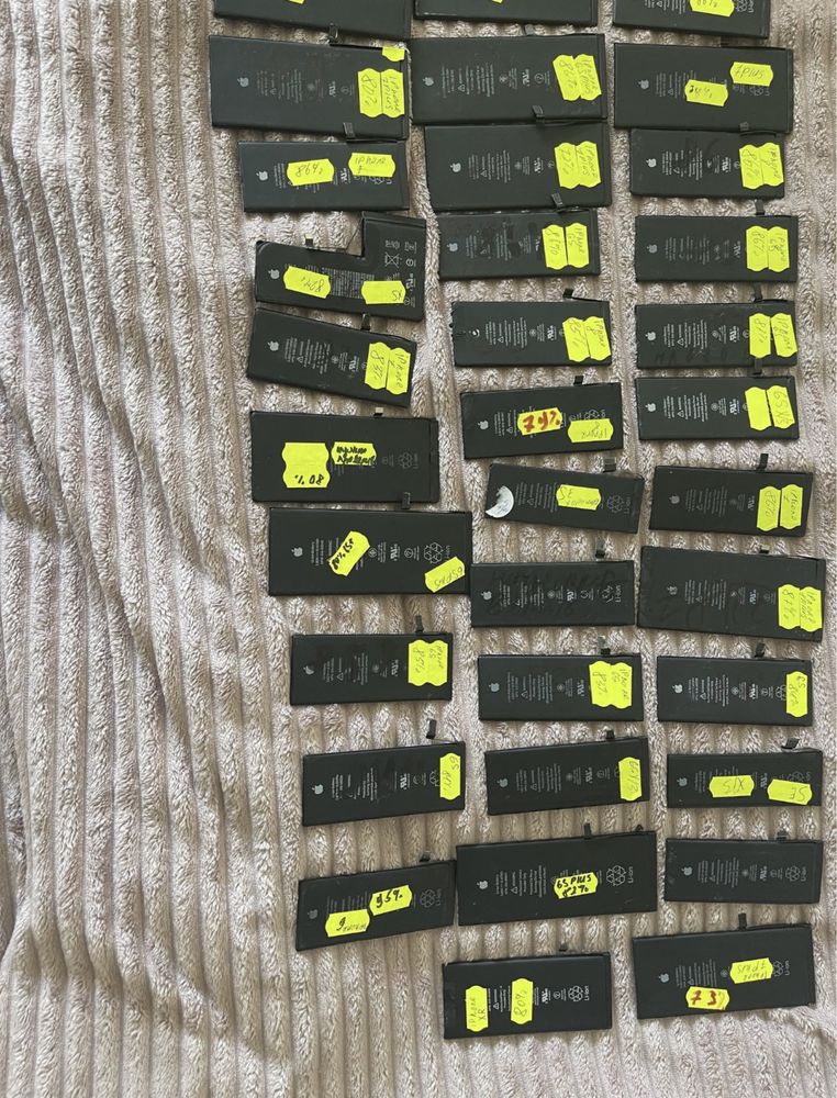 Lot батарея iphone SE2020,7,8,7+,8+,XR,11,12mini,12pro max,13